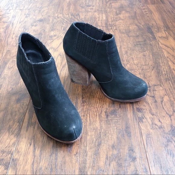 Jeffrey Campbell • Yorktown ankle bootie black washed leather chunky platform - Picture 12 of 12